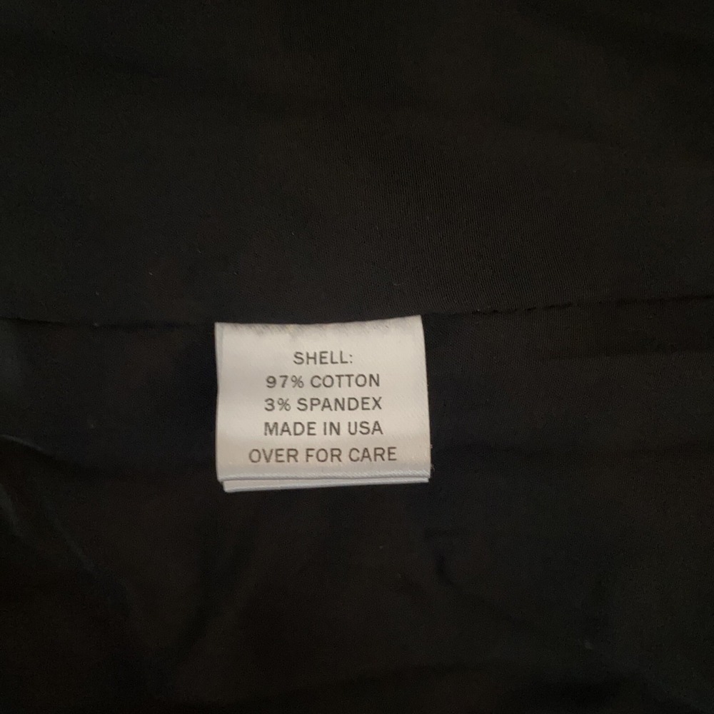 Julie Haus Black Tan BlazerLeather Combo Asymmetric Cut Size 4 USA Designer - Picture 9 of 10